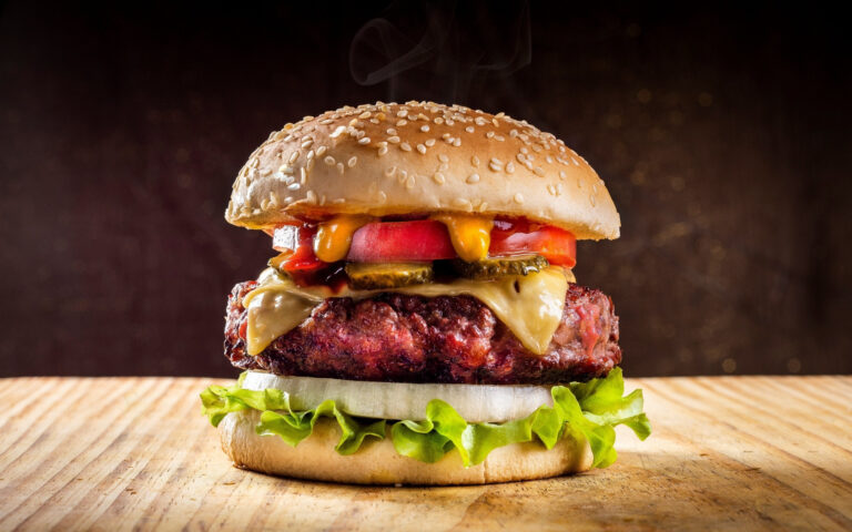 Crispy burger