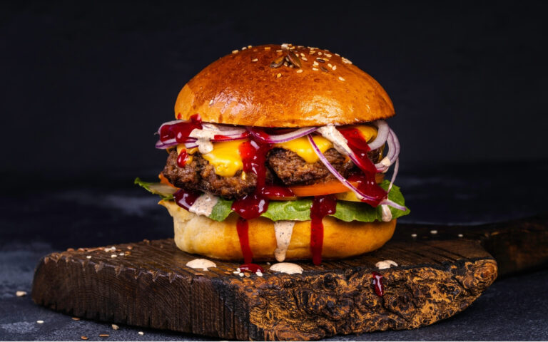 Grilled burger